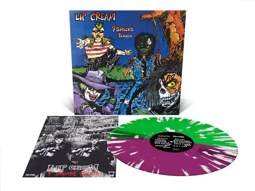 LIP CREAM / 9 Shocks Terror(LP/Custom Half n Half with Splatter)