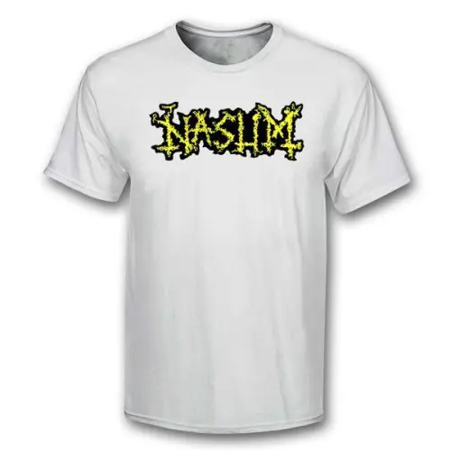 NASUM / ナザム / NAPALM LOGO T-SHIRT (WHITE) <SIZE:XL>