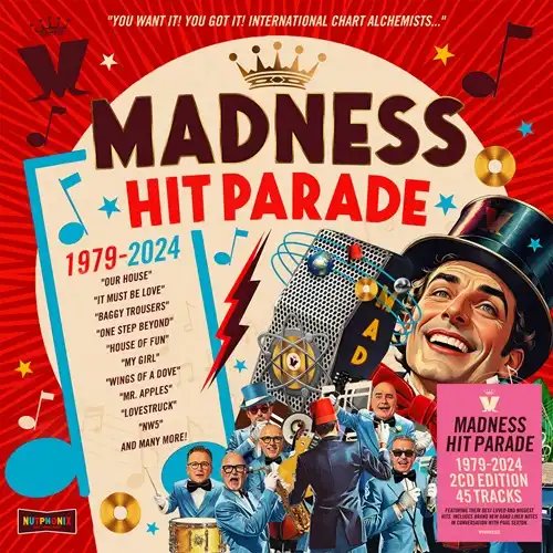 【予約情報】MADNESS 1979年~2024年の45年間にリリースされたシングル45トラックを収録したベストアルバムを発売