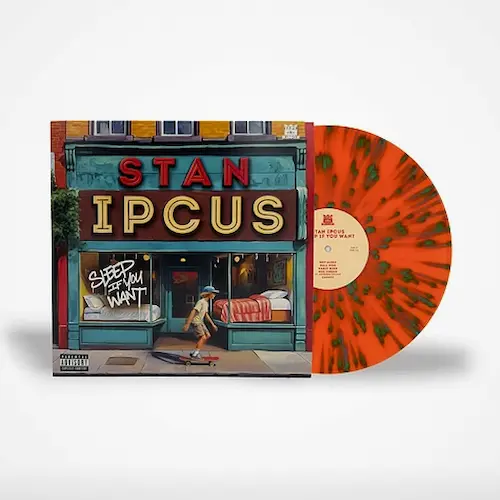 STAN IPCUS / SLEEP IF YOU WANT (LP) (SPLATTER VINYL)