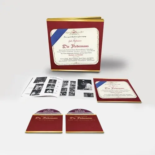HERBERT VON KARAJAN / ヘルベルト・フォン・カラヤン / J.STRAUSS:DIE FLEDERMAUS