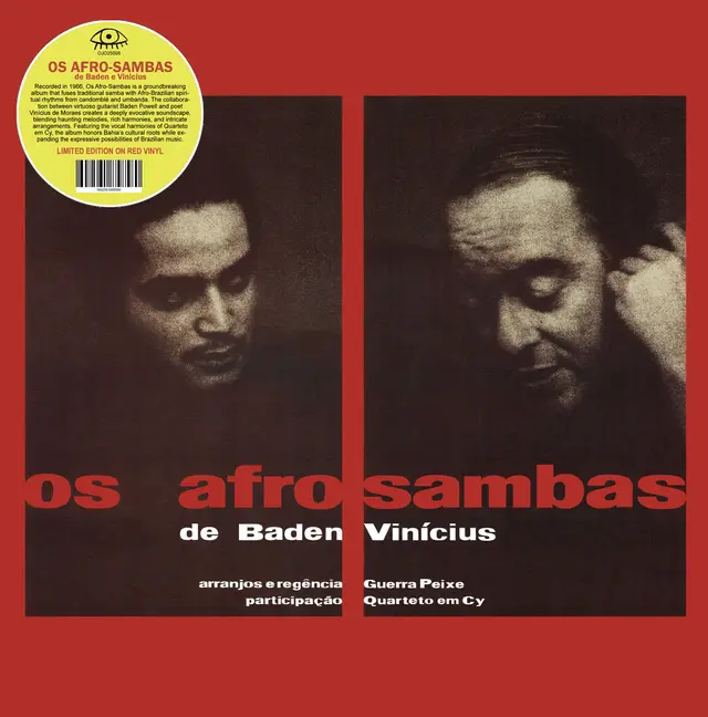 BADEN POWELL & VINICIUS DE MORAES / バーデン・パウエル&ヴィニシウス・ヂ・モライス / OS AFROSAMBAS / OS AFROSAMBAS