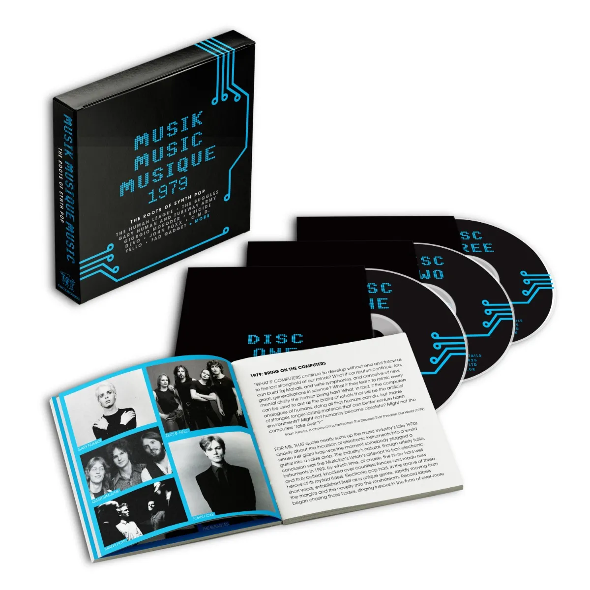 CHERRY REDからレイト70S-80Sな最高コンピ2種! エレポップ『MUSIK MUSIC MUSIQUE 1979』、ポストパンク『TO THE OUTSIDE OF EVERYTHING』!