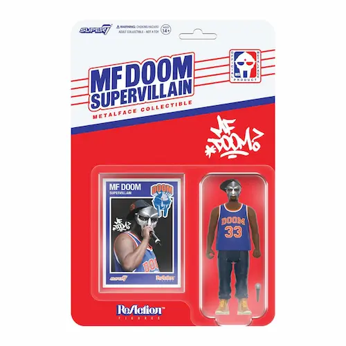 SUPER 7より、MF DOOMのリアクション・フィギュア最新作が登場