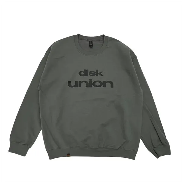 DISKUNION / ディスクユニオン / diskunion Crewneck Sweatshirt (Charcoal/M)