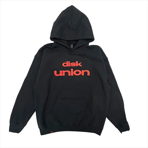 DISKUNION / ディスクユニオン / diskunion Hoodie (Black/XL)