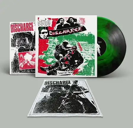 ディスチャージ discharge LPレコード TOMORROW BELONGS TO US? (LP/DIEHARD GREEN VINYL)/DISCHARGE