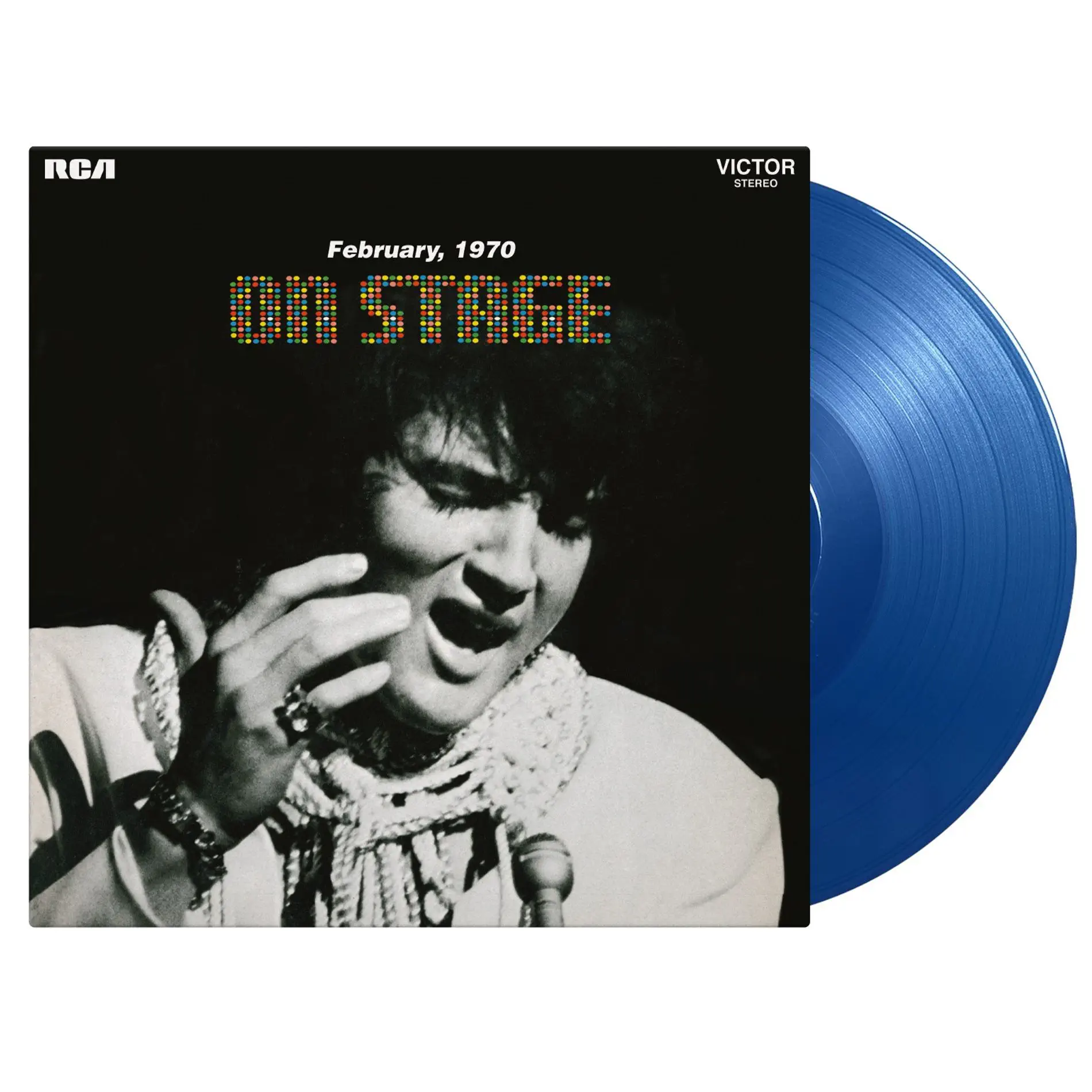 ELVIS PRESLEY / エルヴィス・プレスリー / ON STAGE - FEBRUARY, 1970 (BLUE VINYL)