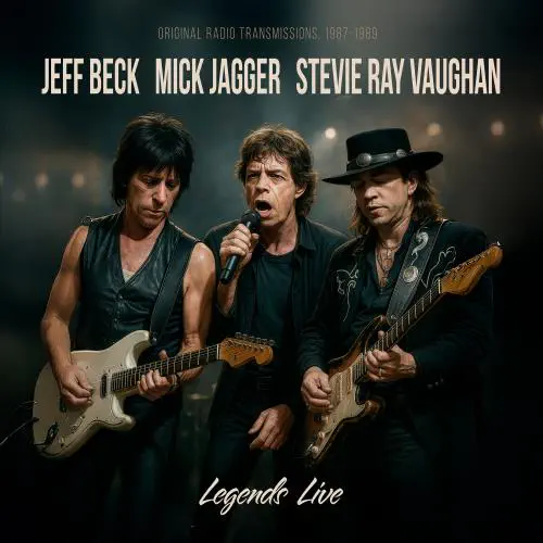 JEFF BECK, MICK JAGGER & STEVIE RAY VAUGHAN / LEGENDS LIVE (LP)
