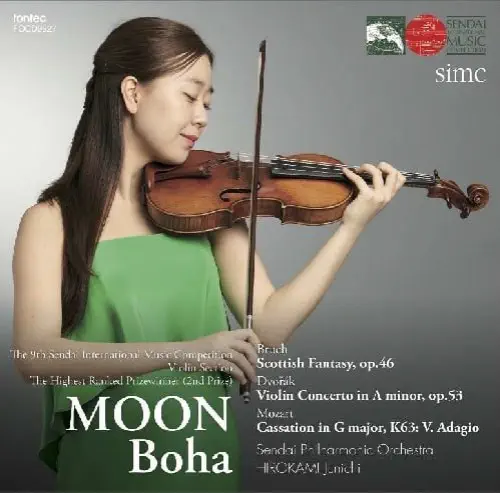 BOHA MOON / ムン・ボハ / ブルッフ:スコットランド幻想曲 / ドヴォルザーク:ヴァイオリン協奏曲