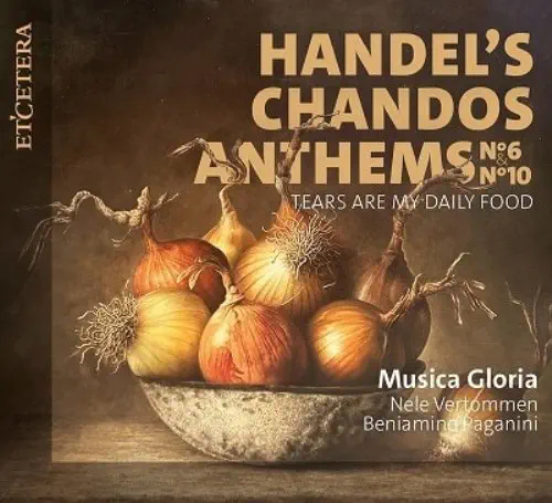 BENIAMINO PAGANINI / ベニャミーノ・パガニーニ / HANDEL:CHANDOS ANTHEMS