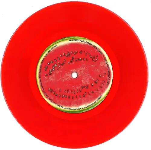 KINGSTON GARAGE / EGO SKANK (7inch) (RED CLEAR VINYL)/DJ DIBBA