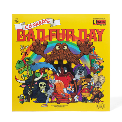 ROBIN BEANLAND / CONKER' S BAD FUR DAY VINYL SOUNDTRACK 2XLP REISSUE (2LP)