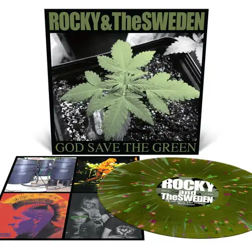 ROCKY&TheSWEDEN / GOD SAVE THE GREEN REMASTER (LP/Candy Kush)