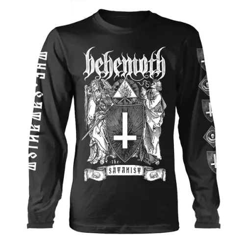 BEHEMOTH / ベヒーモス / THE SATANIST LONG SLEEVE SHIRT (BLACK) <SIZE:L>