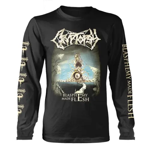 CRYPTOPSY / クリプトプシー / BLASPHEMY MADE FLESH LONG SLEEVE SHIRT <SIZE:L>