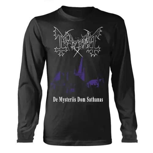 MAYHEM / メイヘム / DE MYSTERIIS DOM SATHANAS LONG SLEEVE SHIRT<SIZE:XL>