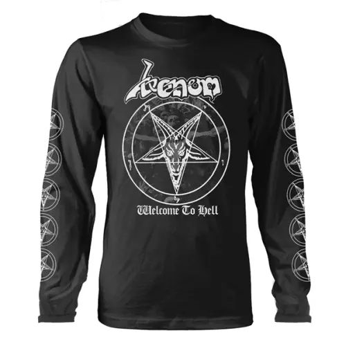 VENOM / ヴェノム / WELCOME TO HELL (WHITE) LONG SLEEVE SHIRT<SIZE:L>