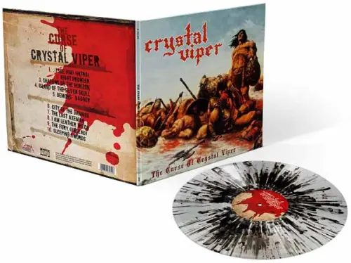 CRYSTAL VIPER / クリスタル・ヴァイパー / THE CURSE OF CRYSTAL VIPER (CLEAR/BLACK SPLATTER)