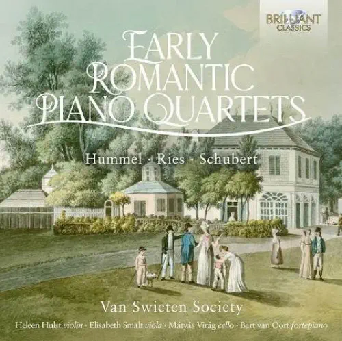 VAN SWIETEN SOCIETY / ファン・スウィーテン・ソサエティ / HUMMEL / RIES / SCHUBERT:PIANO QUARTET