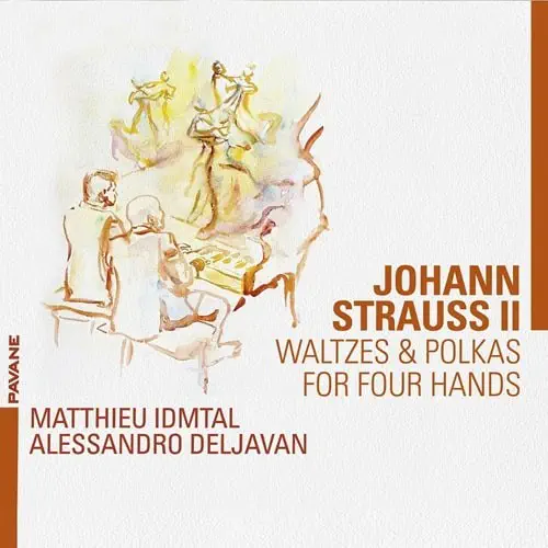 MATTHIEU IDMTAL / マテュー・イドムタル / J.STRAUSS:WALTZES & POLKAS FOR FOUR HANDS