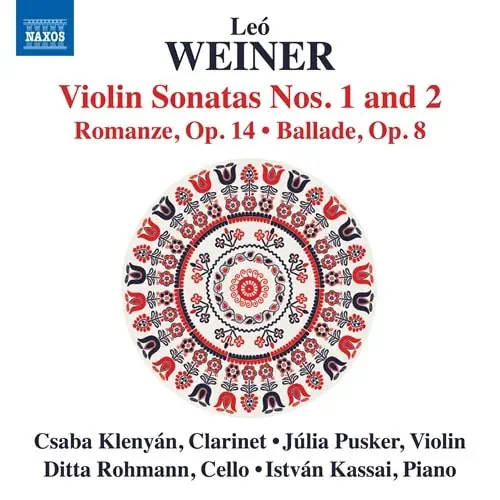 JULIA PUSKER / ユーリア・プシュケル / WEINER:VIOLIN SONATA NO.1&2