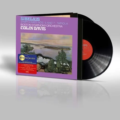 SIBELIUS:SYMPHONY NO.5&7(LP)/COLIN DAVIS/コリン・デイヴィス/2枚組