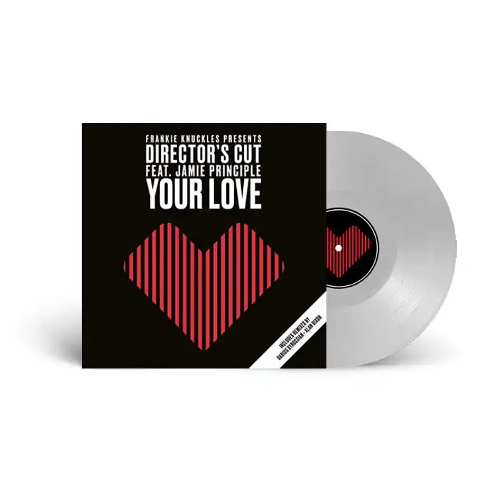 FRANKIE KNUCKLES PRES. DIRECTOROS CUT / フランキー・ナックルズ・プレゼンツ・ディレクターズ・カット / YOUR LOVE (CLEAR VINYL) FEATURING JAMIE PRINCIPLE