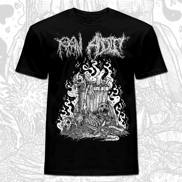RAW ADDICT / XXL/SWARM DECOMPOSITION T-SHIRT