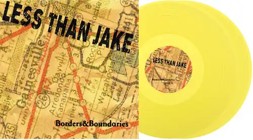 LESS THAN JAKE / BORDERS & BOUNDARIES (2LP/25TH ANNIVERSARY EDITION)