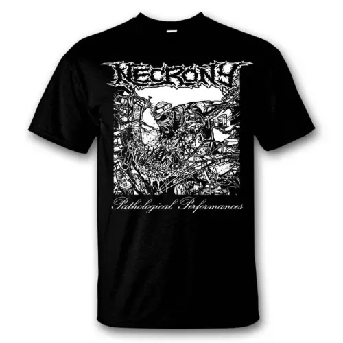 NECRONY / PATHOLOGICAL PERFORMANCES T-SHIRT <SIZE:M>