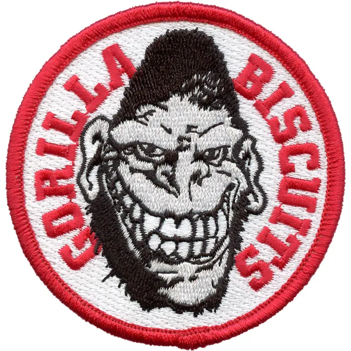 GORILLA BISCUITS / ゴリラ・ビスケッツ / GORILLA - EMBROIDERED PATCH