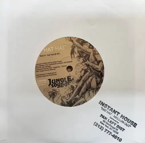 INSTANT HOUSE / インスタント・ハウス(ジョー・クラウゼル) / HAT HAT / MELLOW OUT (7")