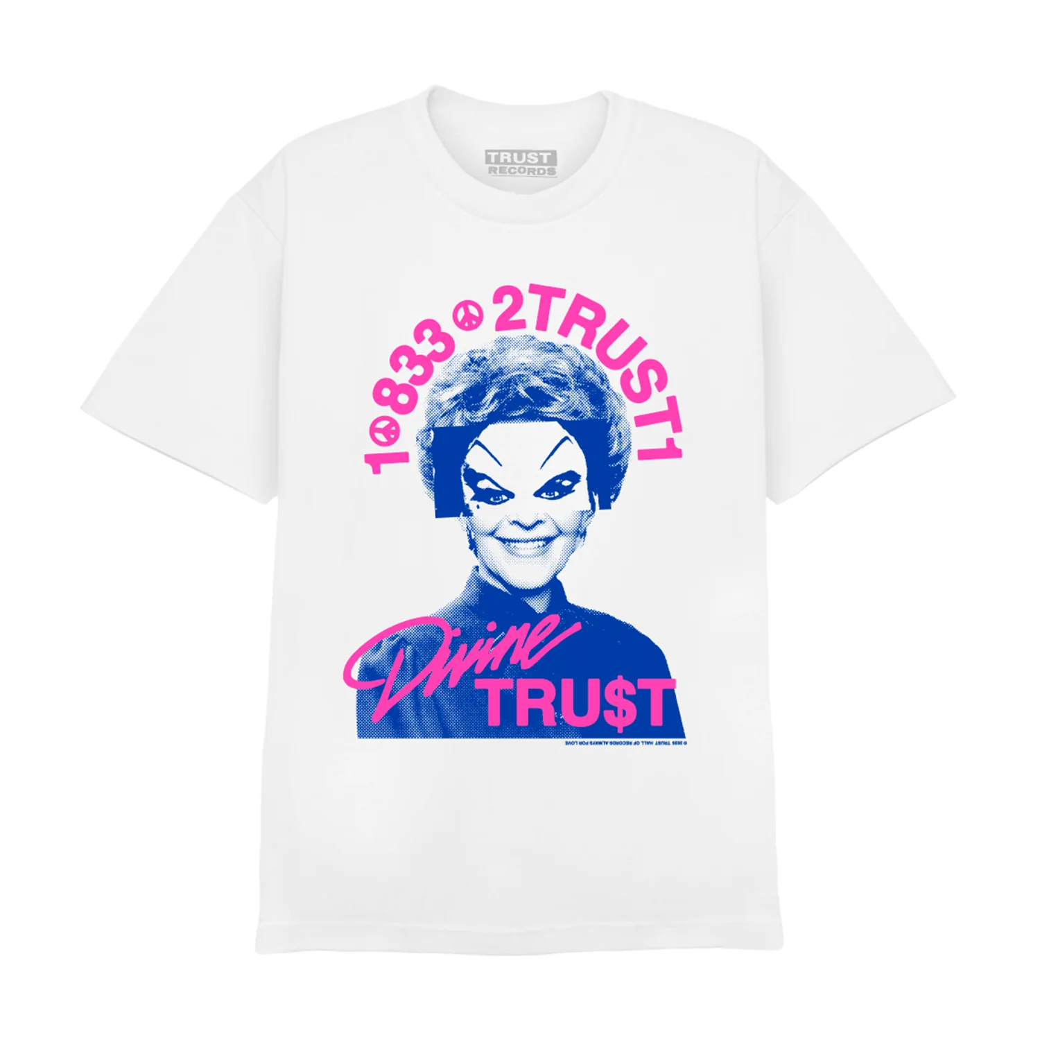 TRUST RECORDS / L/DIVINE TRUST WHITE T-SHIRT