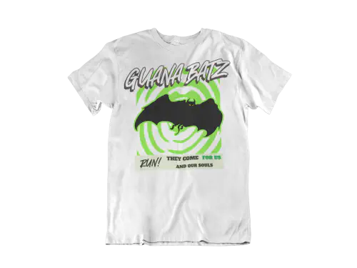 GUANA BATZ / グアナバッツ / L/RUN T-SHIRT WHITE-MEN