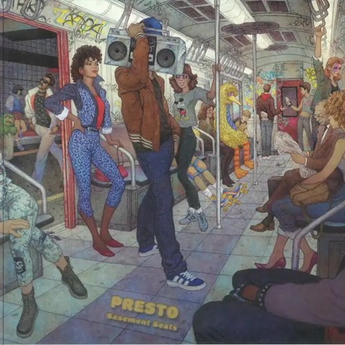 PRESTO / プレスト / BASEMENT BEATS (LP) (BLUE VINYL)