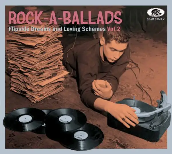 ロック【約60枚】RE1229-12　AOR　オールディーズ　ポップス　rock ROCK-A-BALLADS - FLIPSIDE DREAMS AND LOVING SCHEMES VOL.2 (CD