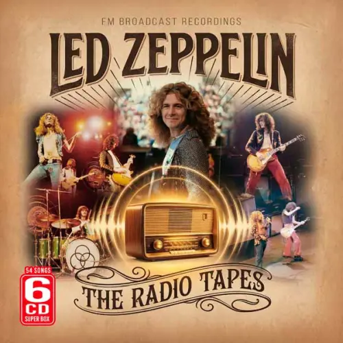 激レア オリジナル US Radio Disk LED ZEPPELIN 6CD RADIO TAPES (6-CD-SET)/LED ZEPPELIN/レッド・ツェッペリン/1971年