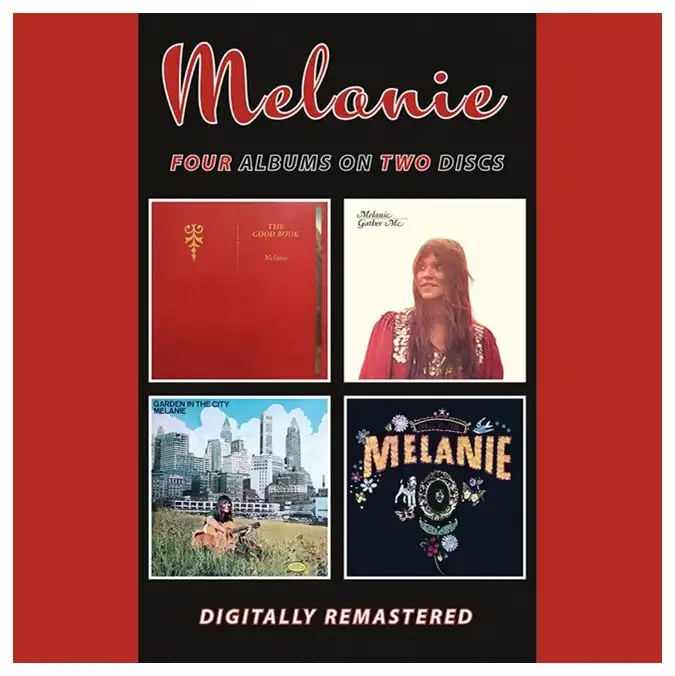 MELANIE / メラニー / THE GOOD BOOK + GATHER ME + GARDEN IN THE CITY + PLEASE LOVE ME (2CD)