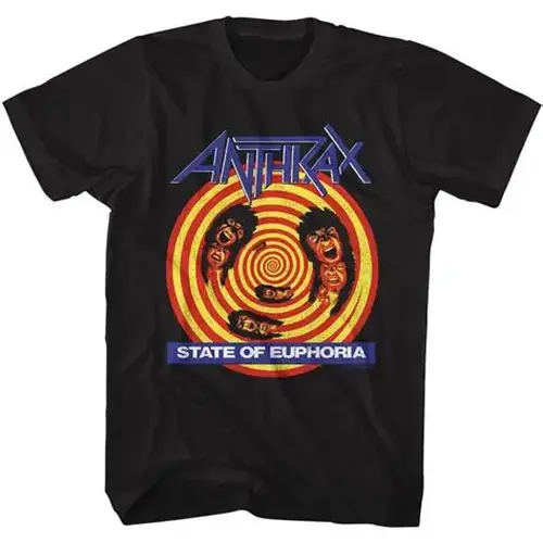 ANTHRAX / アンスラックス / STATE OF EUPHORIA BLACK<SIZE:XL>