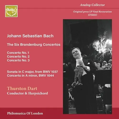 THURSTON DART / サーストン・ダート / BRANDENBURG CONCERTOS PART 1 / バッハ:ブランデンブルク協奏曲 第1,2&3番