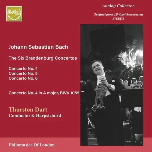 THURSTON DART / サーストン・ダート / BRANDENBURG CONCERTOS PART 2 / バッハ:ブランデンブルク協奏曲 第4、5&6番