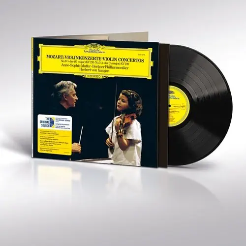 ANNE-SOPHIE MUTTER / アンネ=ゾフィー・ムター / MOZART:VIOLIN CONCERTOS NO.3&5(LP)