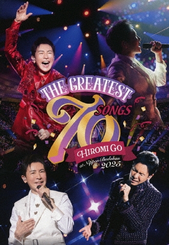 HIROMI GO / 郷ひろみ / Hiromi Go at Nippon Budokan 2025 "THE GREATEST 70 SONGS"(2Blu-ray)
