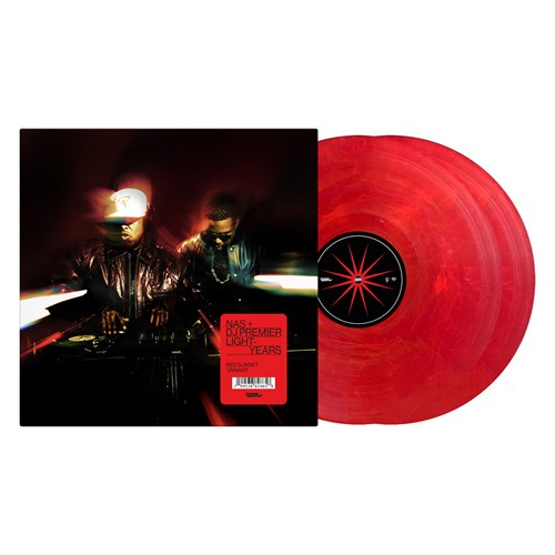 LIGHT-YEARS (2LP) (RED VINYL)/NAS & DJ PREMIER/NasとDJ Premier