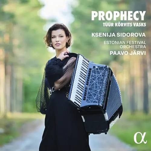 アコーディオン奏者のフィギュアコレクション PROPHECY/KSENIJA SIDOROVA/クセーニャ・シドロヴァ/バルト三国の