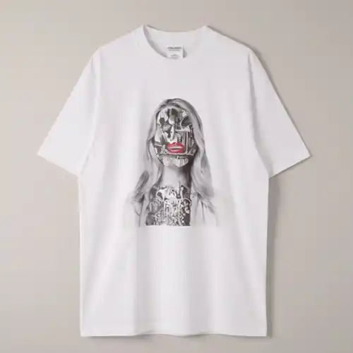 NAOHIRO UKAWA / 宇川直宏 / 『悲惨すぎる家なき子の死』ショートスリーブ2XL Remixed by 宇川直弘