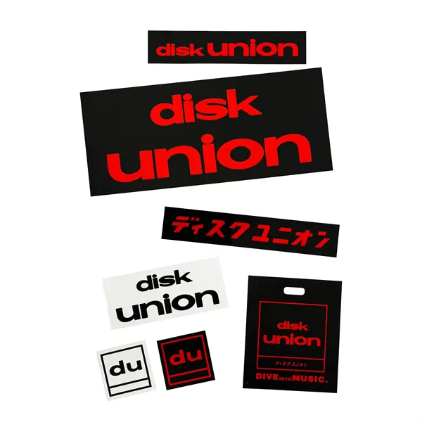 DISKUNION / ディスクユニオン / ディスクユニオン ステッカーパック (7枚入)