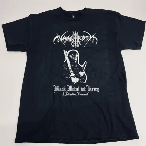 NARGAROTH / BLACK METAL IST KRIEG T-SHIRT <SIZE:L>