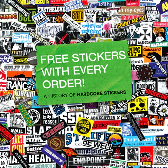 ハードコア・パンク・ステッカーの歴史をまとめた初の書籍がIODINEから